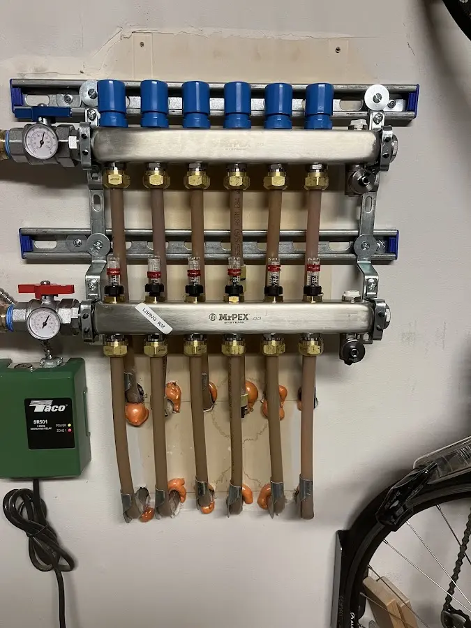 Plumber performing Leak Detection at a residential property in Lakewood